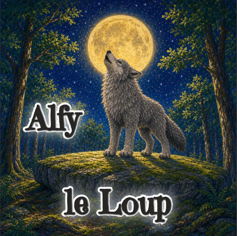 Couverture de Alfy le Loup