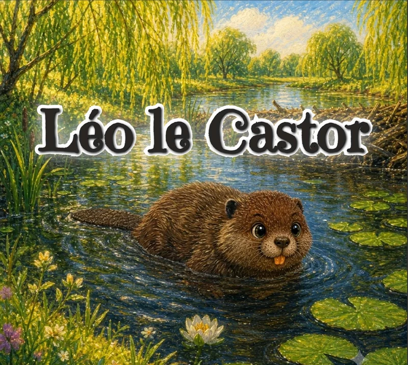 Couverture de Léo le Castor