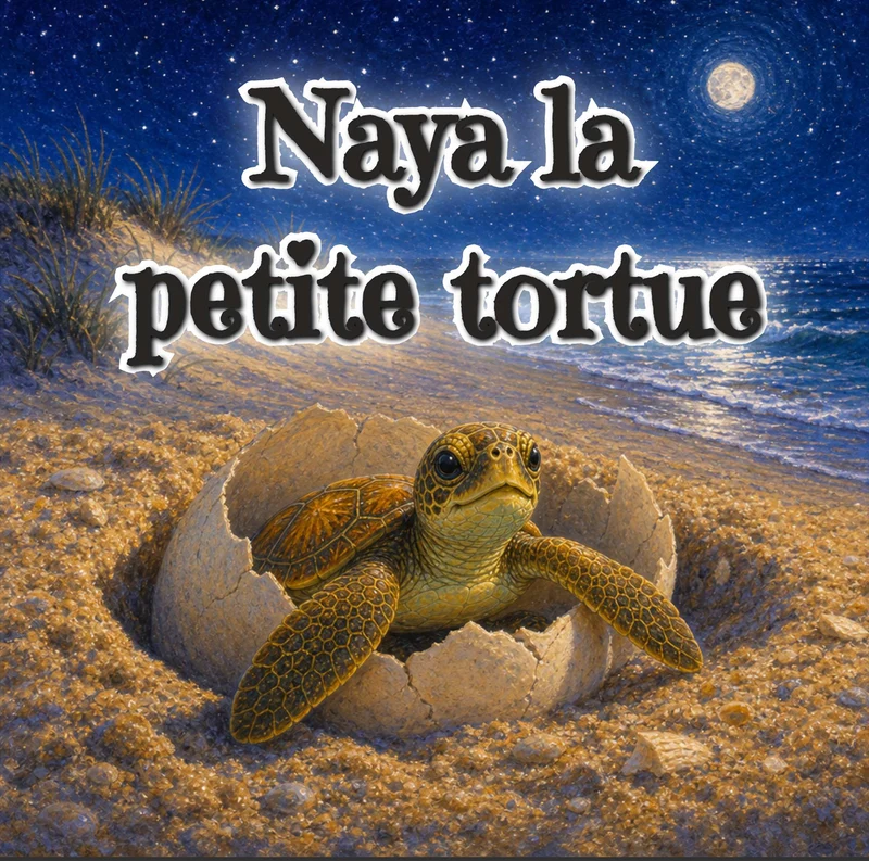 Couverture de Naya la petite Tortue de Mer