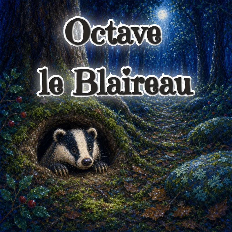 Couverture de Octave le Blaireau