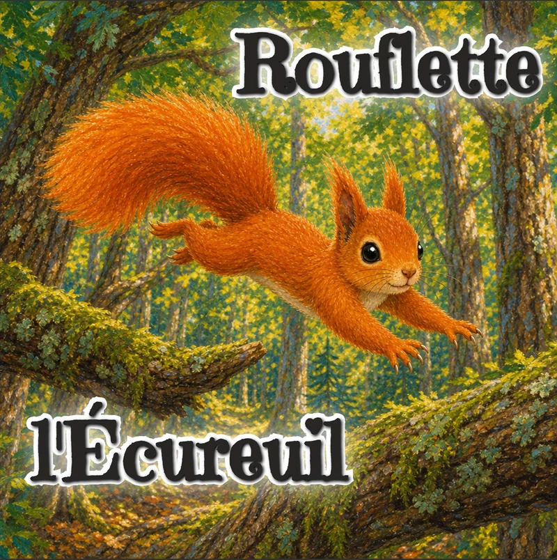 Couverture de Rouflette l'Écureuil
