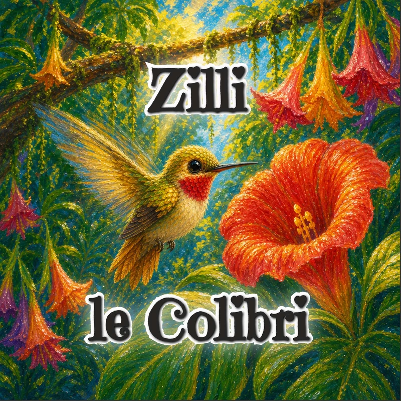 Couverture de Zili le Colibri