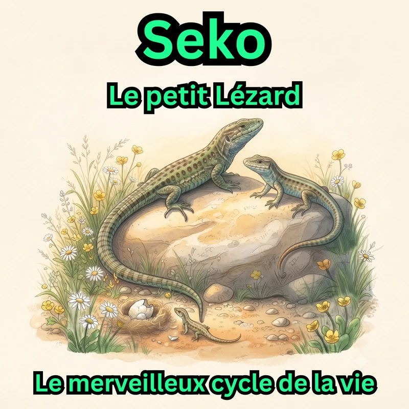 Couverture de Seko, le petit Lézard