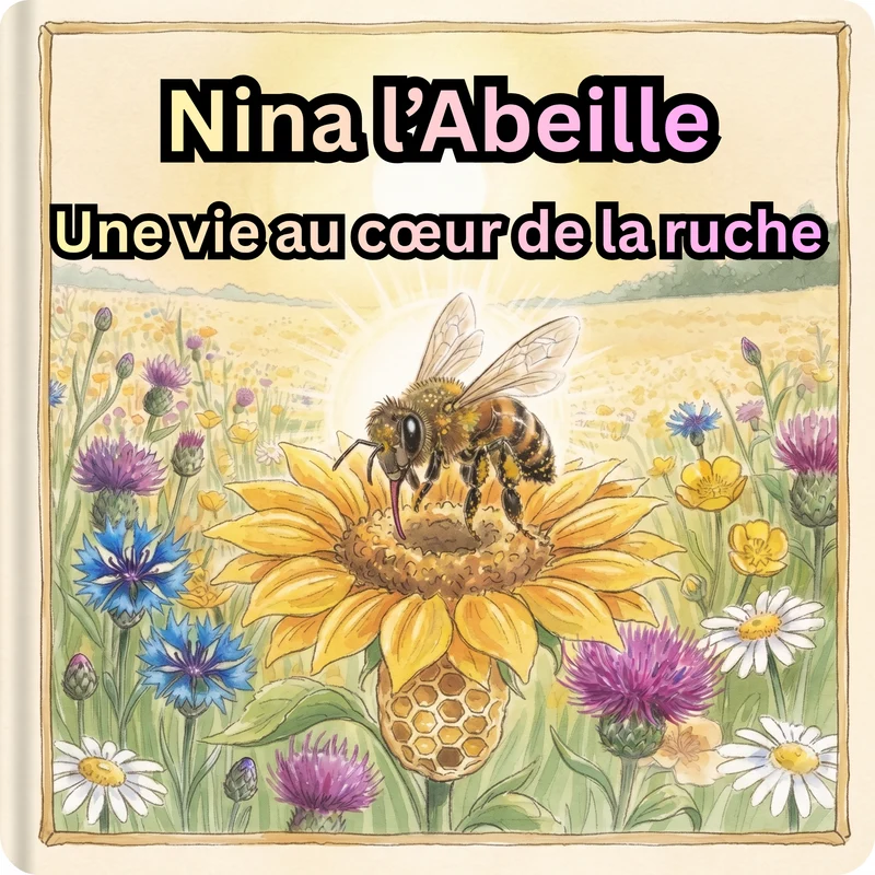 Couverture de Nina, une vie au cœur de la ruche