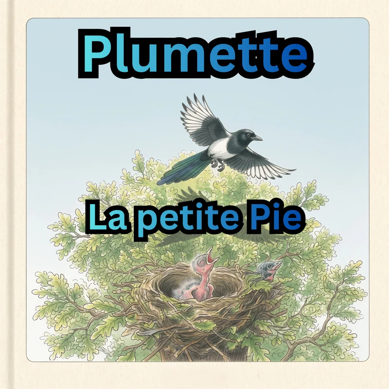 Couverture de Plumette, la petite Pie