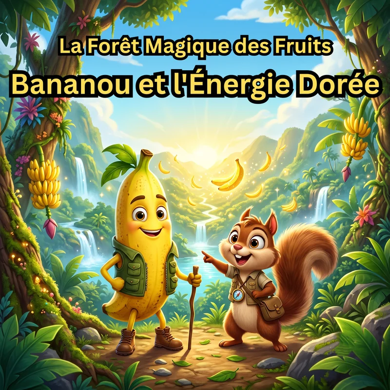 Couverture de Bananou et l'Énergie Dorée
