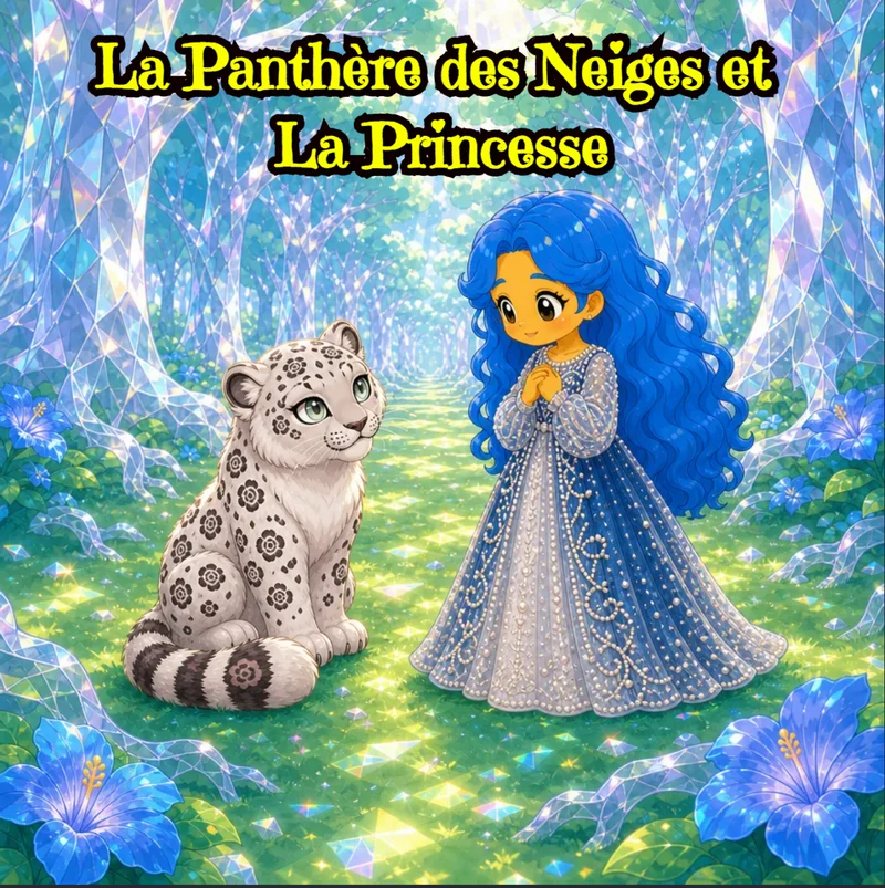 Couverture de La Panthère des Neiges et La Princesse