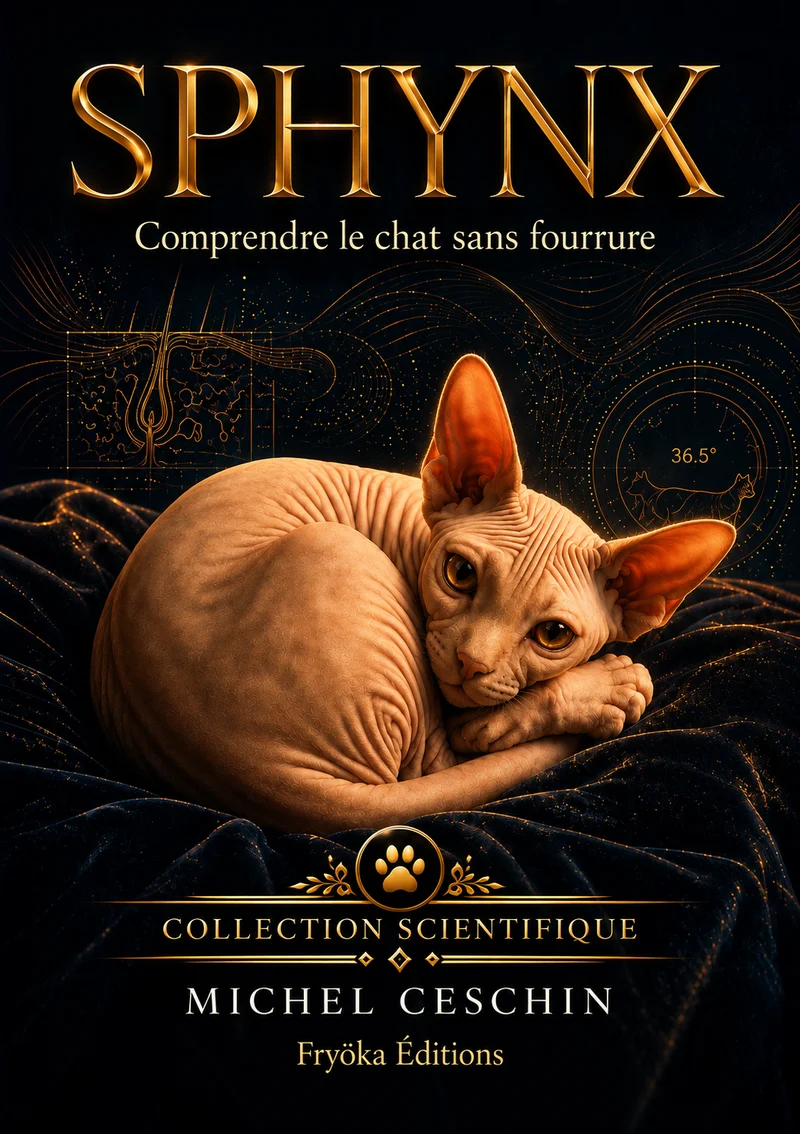 Couverture de Sphynx, comprendre le chat sans fourrure
