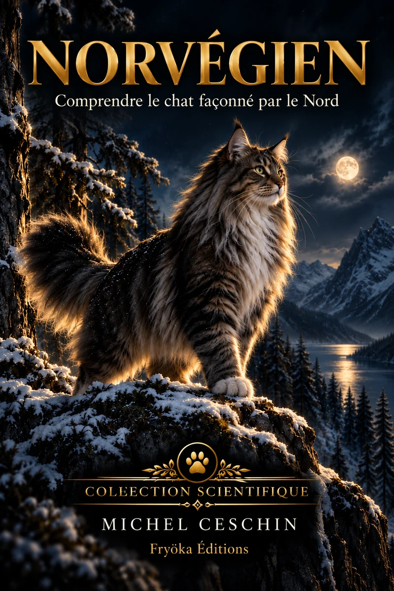 Couverture de Norvégien, comprendre le chat façonné par le Nord