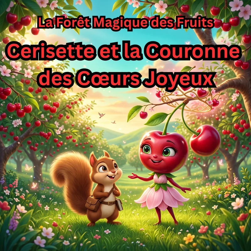 Couverture de Cerisette et la Couronne des Cœurs Joyeux