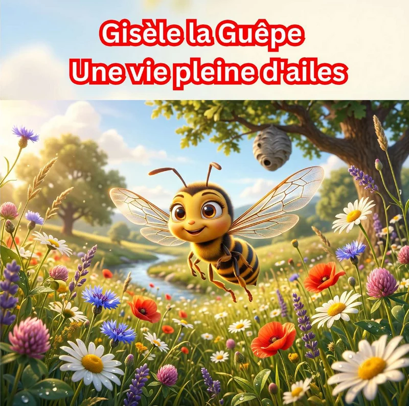 Couverture de Gisèle la Guêpe : Une Vie Pleine d'Ailes