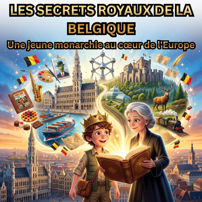 Couverture de Les Secrets Royaux de la Belgique
